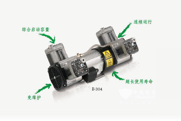 電動(dòng)客車制動(dòng)用無油活塞空氣壓縮機(jī)