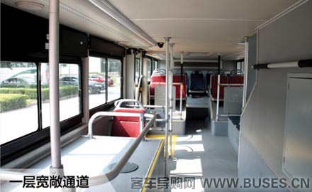 福田歐輝BJ6128EVCA雙層公交車（純電動24-68座）