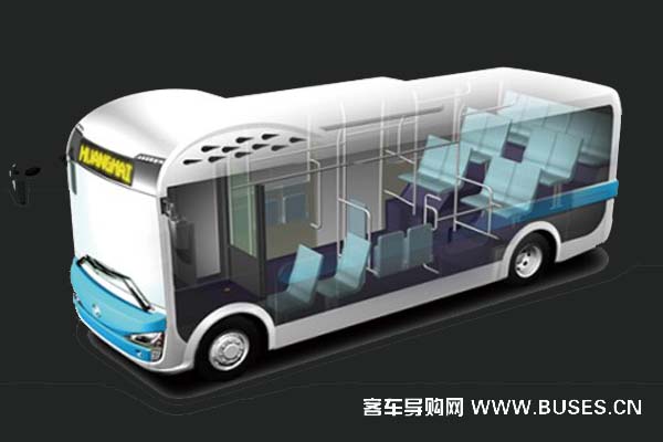 黃海DD6761G公交車（柴油國五13-25座）