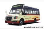 黃海DD6720B01FN公交車(chē)（天然氣國(guó)五15-23座）