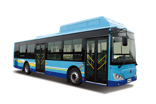 申龍SLK6119USNHEV01公交車（天然氣/電混動(dòng)國五10-38座）