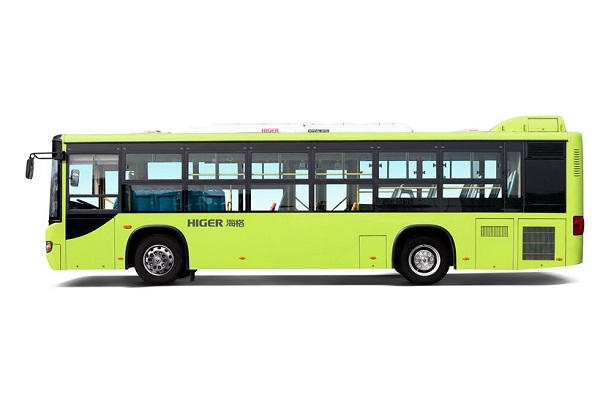 海格KLQ6109GAHEVE5EB公交車（柴油/電混動(dòng)國五24-39座）