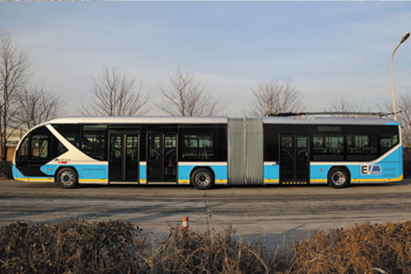 福田歐輝BJ6180EVCA-1公交車（純電動(dòng)10-53座）