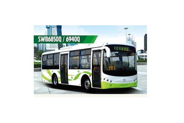 申沃SWB6850Q8公交車（天然氣國五10-30座）