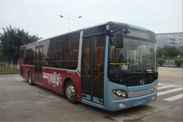 五洲龍FDG6123HEVN5公交車（天然氣/電混動國五10-44座）