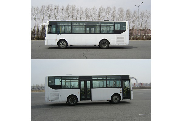 一汽CA6930URHEV21公交車（天然氣/電混動國五12-30座）