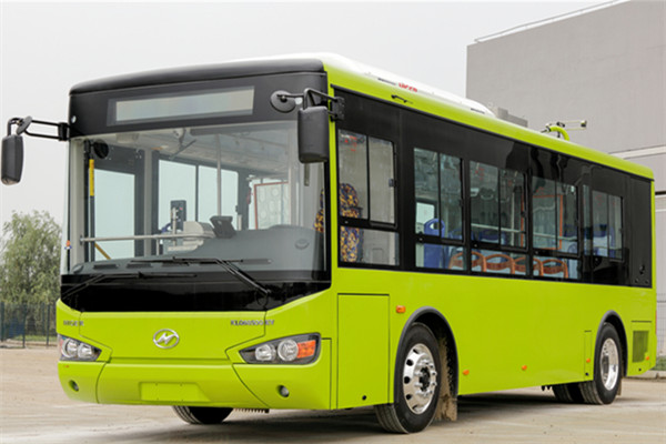 海格KLQ6850GAHEVC5K插電式公交車（天然氣/電混動國五14-28座）