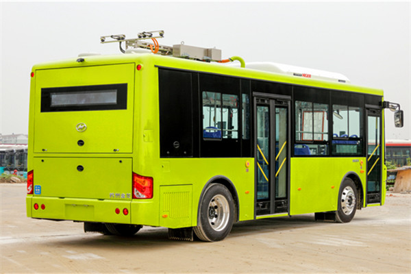 海格KLQ6850GAHEVC5K插電式公交車（天然氣/電混動國五14-28座）