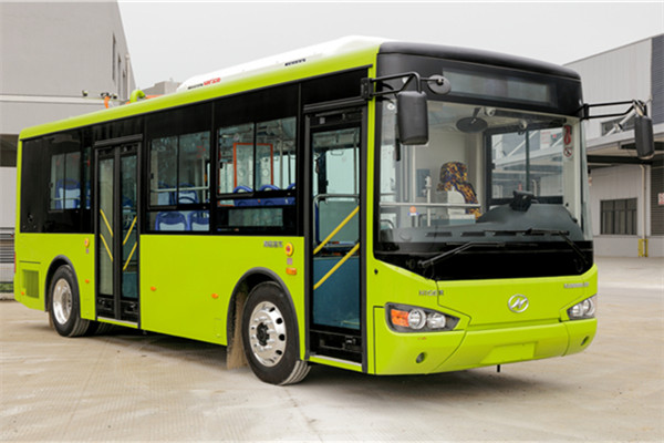 海格KLQ6850GAHEVC5K插電式公交車（天然氣/電混動國五14-28座）