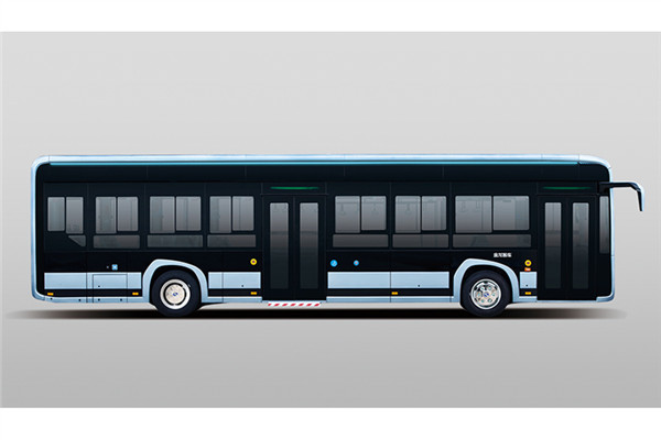 金龍XMQ6105AGBEVL1低地板公交車（純電動(dòng)19-33座）