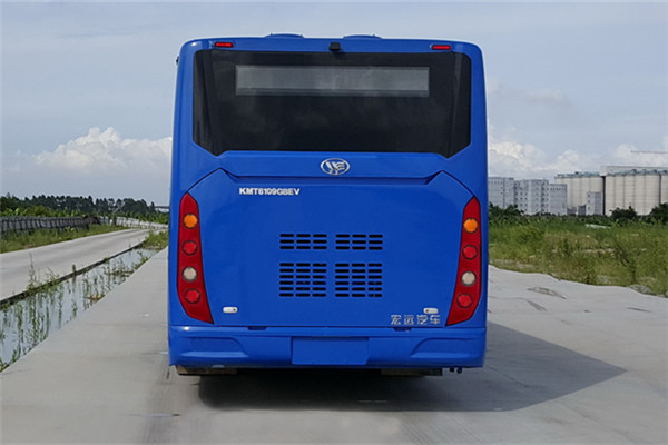 宏遠(yuǎn)KMT6109GBEV8公交車（純電動(dòng)19-35座）