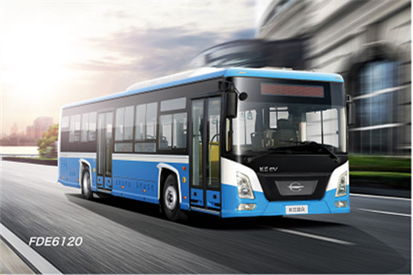 五龍F(tuán)DE6100PBABEV02公交車（純電動(dòng)16-37座）