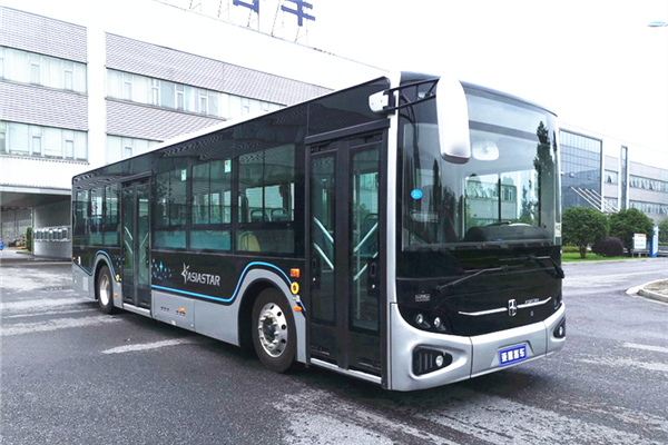 亞星JS6108GHBEV35公交車(純電動(dòng)18-40座)